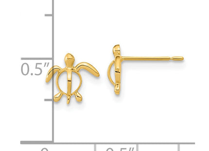 14k Yellow Gold Earrings Style SE2560 - Classique Jewelry Inc.