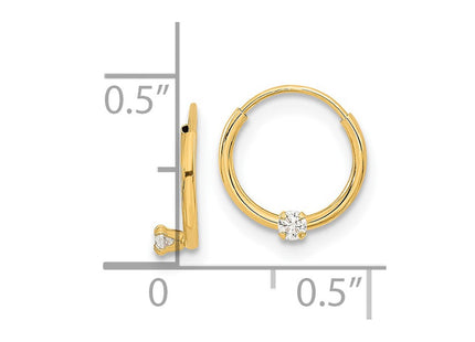 14k Yellow Gold Jewelry Style SE2576 - Classique Jewelry Inc.