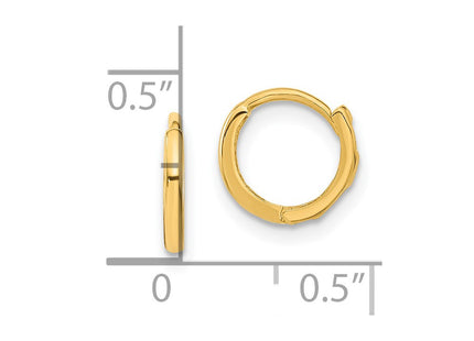 14k Yellow Gold Earrings Style SE2579 - Classique Jewelry Inc.
