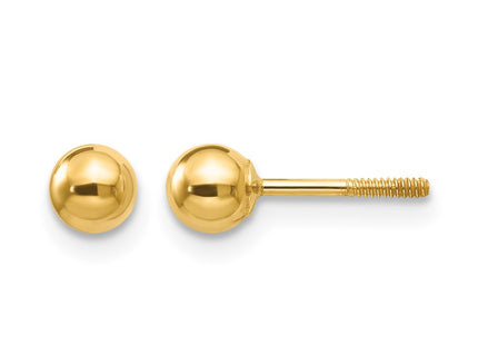 14K gold earrings
