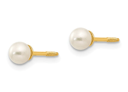 14k Yellow Gold Earrings Style SE262 - Classique Jewelry Inc.