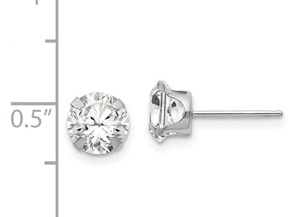 14k White Gold Earrings Style SE286 - Classique Jewelry Inc.