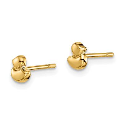 14K Madi K Duck Post Earrings
