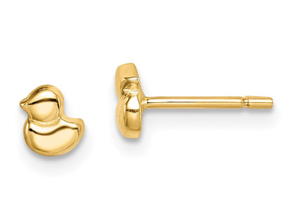 14k Yellow Gold Earrings Style SE2892 - Classique Jewelry Inc.