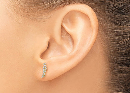 14k Yellow Gold Earrings Style SE2908 - Classique Jewelry Inc.