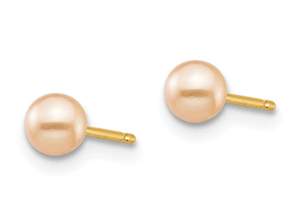 14k Yellow Gold Earrings Style SE2926 - Classique Jewelry Inc.