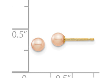 14k Yellow Gold Earrings Style SE2926 - Classique Jewelry Inc.