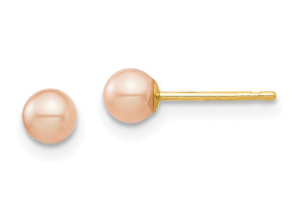 14k Yellow Gold Earrings Style SE2926 - Classique Jewelry Inc.