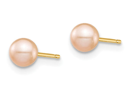 14k Yellow Gold Earrings Style SE2927 - Classique Jewelry Inc.