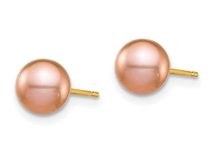 14k Yellow Gold Earrings Style SE2928 - Classique Jewelry Inc.