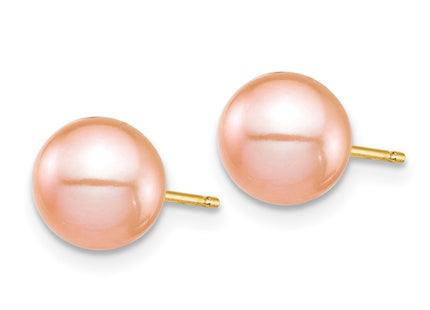 14k Yellow Gold Earrings Style SE2929 - Classique Jewelry Inc.