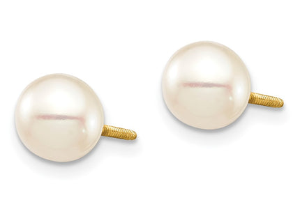 14k Yellow Gold Earrings Style SE2930 - Classique Jewelry Inc.