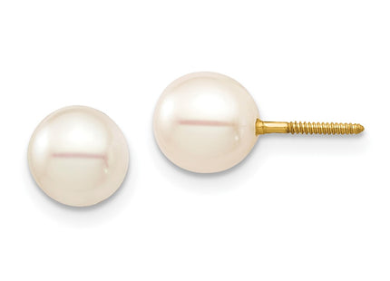 14k Yellow Gold Earrings Style SE2930 - Classique Jewelry Inc.