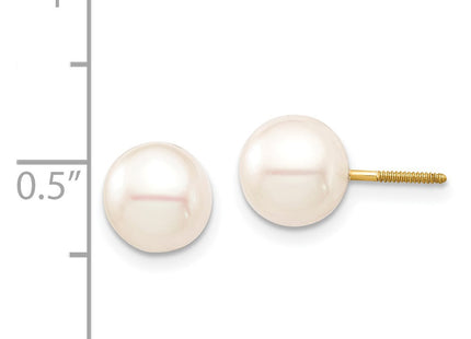 14k Yellow Gold Earrings Style SE2932 - Classique Jewelry Inc.