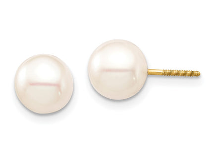 14k Yellow Gold Earrings Style SE2932 - Classique Jewelry Inc.