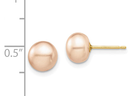 14k Yellow Gold Earrings Style SE2933 - Classique Jewelry Inc.