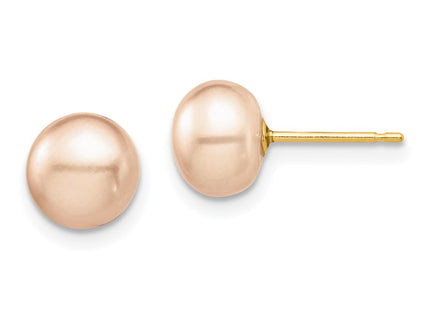 14k Yellow Gold Earrings Style SE2933 - Classique Jewelry Inc.