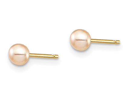 14k Yellow Gold Earrings Style SE2934 - Classique Jewelry Inc.