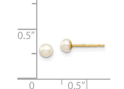 14k Yellow Gold Earrings Style SE2935 - Classique Jewelry Inc.