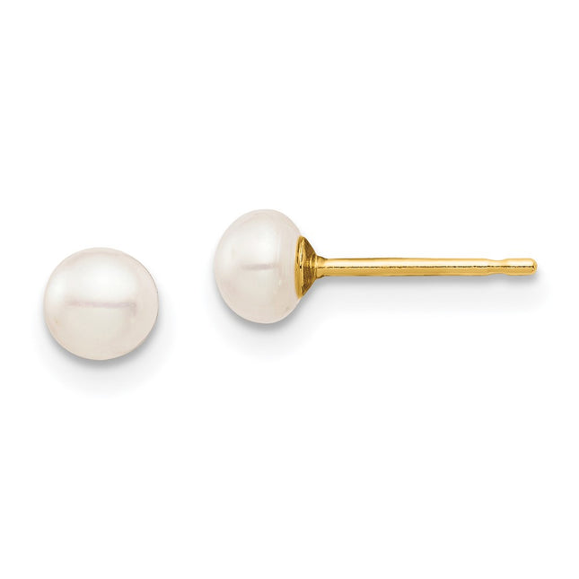 14k Yellow Gold Earrings Style SE2936 - Classique Jewelry Inc.