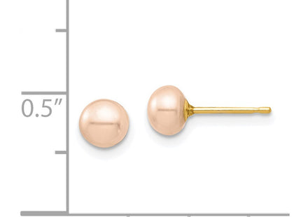 14k Yellow Gold Earrings Style SE2937 - Classique Jewelry Inc.