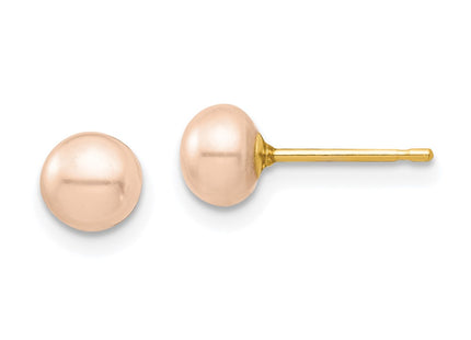 14k Yellow Gold Earrings Style SE2937 - Classique Jewelry Inc.