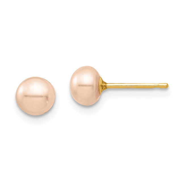 14k Yellow Gold Earrings Style SE2937 - Classique Jewelry Inc.