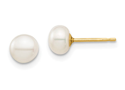 14k Yellow Gold Earrings Style SE2938 - Classique Jewelry Inc.