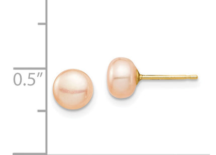 14k Yellow Gold Earrings Style SE2939 - Classique Jewelry Inc.