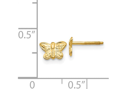 14k Yellow Gold Earrings Style SE294 - Classique Jewelry Inc.