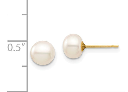 14k Yellow Gold Earrings Style SE2940 - Classique Jewelry Inc.
