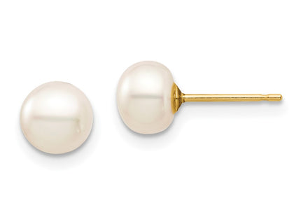 14k Yellow Gold Earrings Style SE2940 - Classique Jewelry Inc.