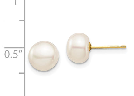 14k Yellow Gold Earrings Style SE2941 - Classique Jewelry Inc.