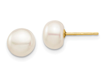 14k Yellow Gold Earrings Style SE2941 - Classique Jewelry Inc.