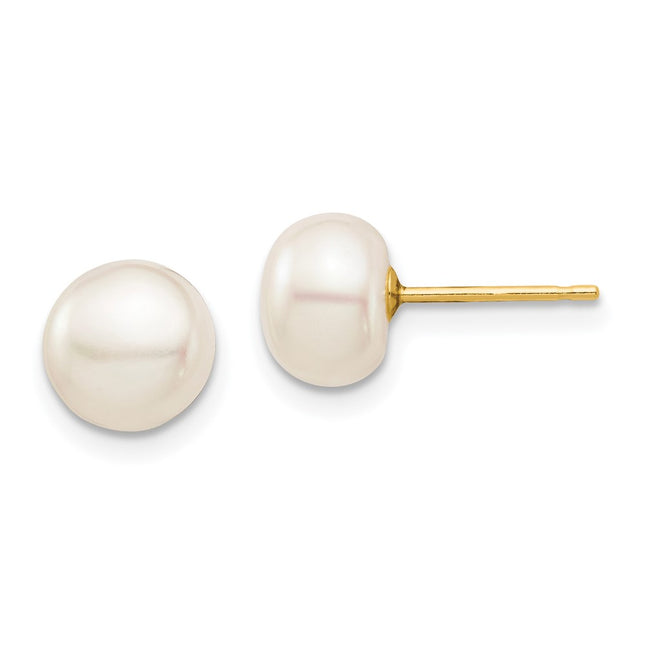14k Yellow Gold Earrings Style SE2941 - Classique Jewelry Inc.