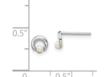 14k White Gold Earrings Style SE2944 - Classique Jewelry Inc.