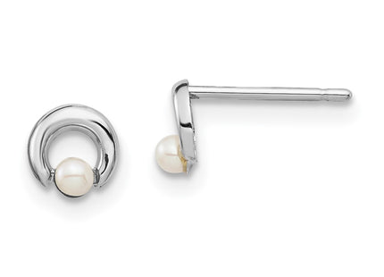 14k White Gold Earrings Style SE2944 - Classique Jewelry Inc.