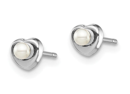 14k White Gold Earrings Style SE2945 - Classique Jewelry Inc.