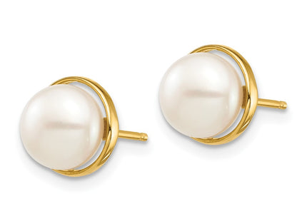 14k Yellow Gold Earrings Style SE2950 - Classique Jewelry Inc.