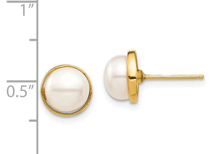 14k Yellow Gold Earrings Style SE2950 - Classique Jewelry Inc.