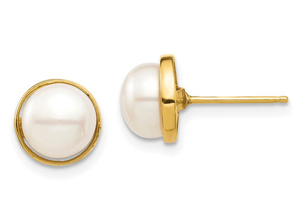 14k Yellow Gold Earrings Style SE2950 - Classique Jewelry Inc.