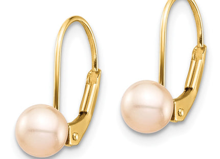 14k Yellow Gold Earrings Style SE2965 - Classique Jewelry Inc.