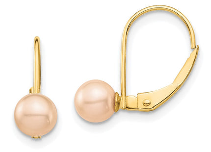 14k Yellow Gold Earrings Style SE2965 - Classique Jewelry Inc.