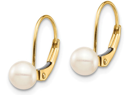 14k Yellow Gold Earrings Style SE2966 - Classique Jewelry Inc.