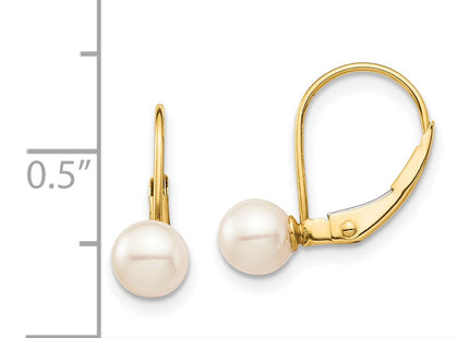 14k Yellow Gold Earrings Style SE2966 - Classique Jewelry Inc.