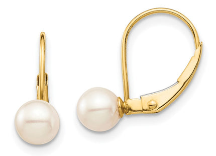 14k Yellow Gold Earrings Style SE2966 - Classique Jewelry Inc.