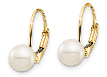 14k Yellow Gold Earrings Style SE2967 - Classique Jewelry Inc.