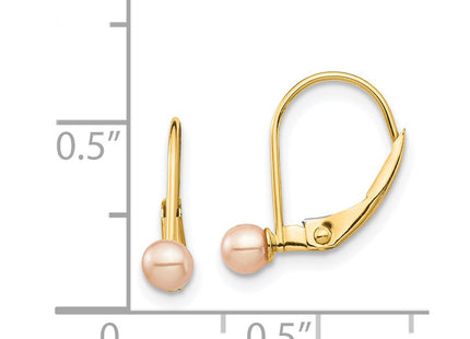 14k Yellow Gold Earrings Style SE2968 - Classique Jewelry Inc.