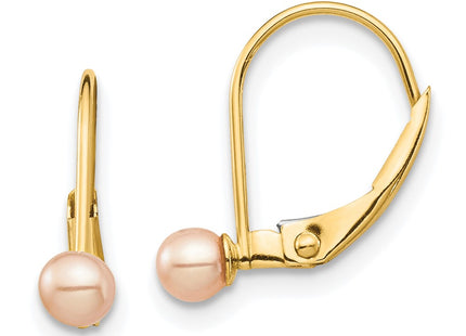 14k Yellow Gold Earrings Style SE2968 - Classique Jewelry Inc.