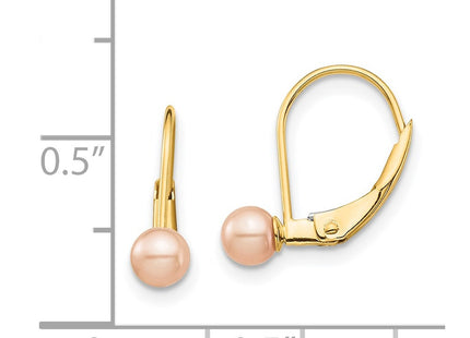 14k Yellow Gold Earrings Style SE2969 - Classique Jewelry Inc.